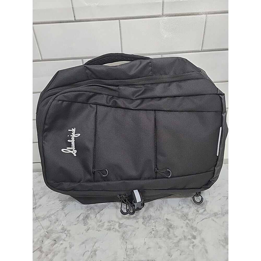 Slumberjack Black Multi-Use Backpack Business Hik… - image 3